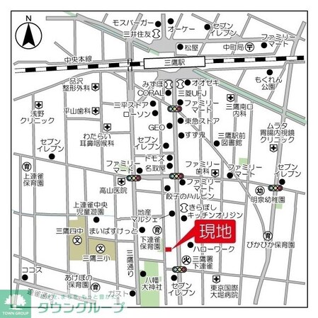 アヴァンカーサ三鷹の物件内観写真